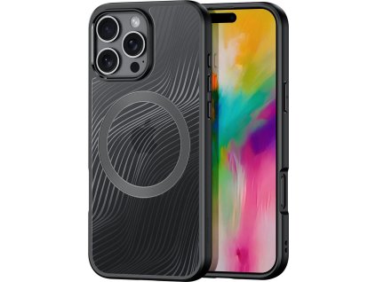 Pouzdro Dux Ducis Aimo Mag s MagSafe pro iPhone 16 Pro - černé