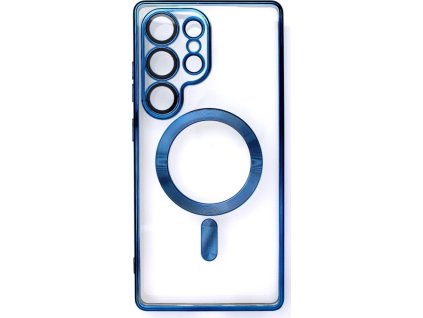 Electroplated kryt s MagSafe pre iPhone 16e - modrý