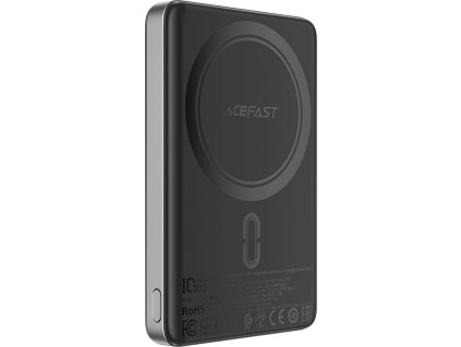 Powerbanka Acefast M12 10000 Mah PD20W ultra tenká, kompatibilná s MagSafe - čierna
