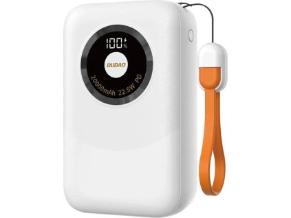 Powerbanka Dudao K21 Mini 10000mAh 22,5W USB-A / USB-C - béžová
