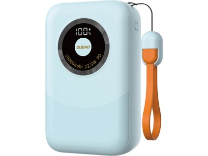 Powerbanka Dudao K21 Mini 10000mAh 22,5W USB-A / USB-C - modrá