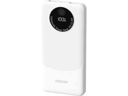Powerbanka Dudao K12 10000mAh PD22.5W USB-A, USB-C - biela
