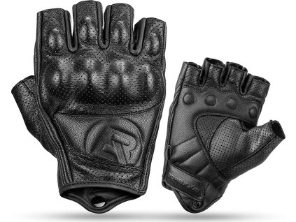 Kožené motocyklové rukavice Rockbros 16220006003 L - čierne