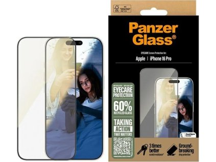 PanzerGlass EyeCare Screen Protector iPhone 16 Pro 6.3" Ultra-Wide Fit 2866