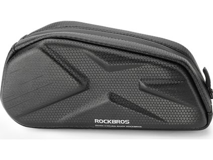 Rockbros Cyklistická Brašna, Pevná, Rám, Horní Trubka, 1,4l - Černá