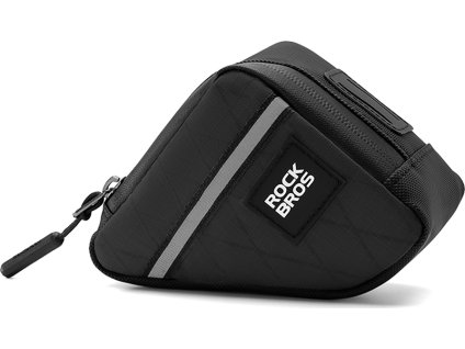 Brašna na rám kola Rockbros Triangle 0,25 l - Černá