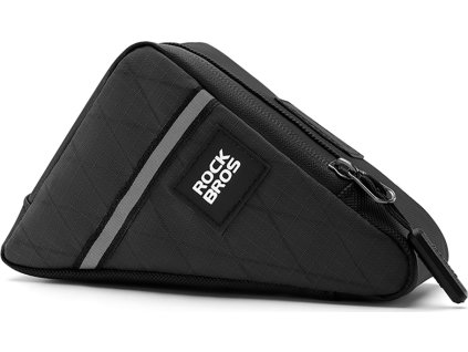 Brašna na rám kola Rockbros Triangle 0,3l - Černá