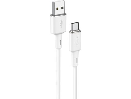 Kabel Acefast USB - USB typu C 1,2 m, 3A bílý (C2-04 bílý)