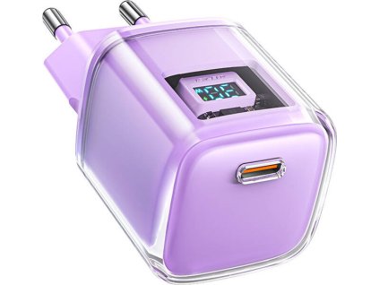 Nástěnná nabíječka Acefast A53 Sparkling series PD 30W GaN (fialová)