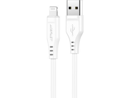 Kabel Acefast MFI USB - Lightning 1,2 m, 2,4 A bílý (C3-02 bílý)