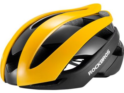 Cyklistická helma Rockbros 10110004006, velikost M - žlutá a černá