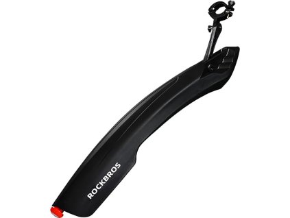 Blatník Rockbros DNB8001 s červeným LED světlem - černý