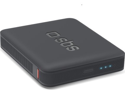 Powerbanka SBS NanoTube 5000 mAh s vysokou hustotou - černá