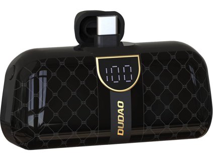 Powerbanka Dudao K20SC 5000mAh mini 2x USB-C - černá