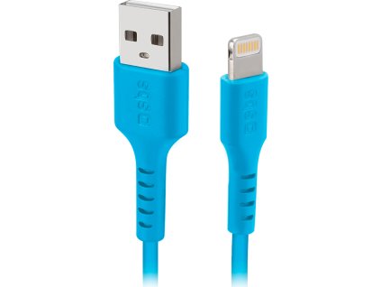 SBS TECABLEUSBIP589A USB-A - Lightning kábel - modrý
