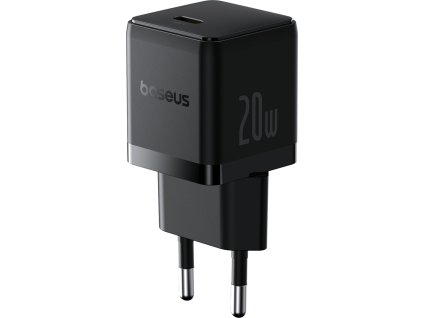 Nabíjačka Baseus Palm 20W USB-C do siete – čierna