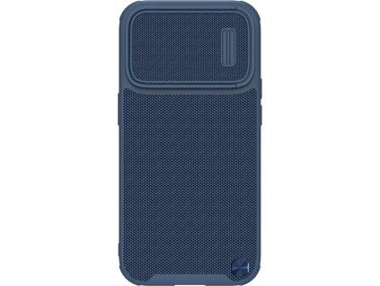 Nillkin Textured S Case iPhone 14 Pro Max, obrněný kryt s krytem fotoaparátu, modrý