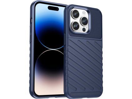 Kryt Thunder Case pro iPhone 14 Pro Max modrý, obrněný