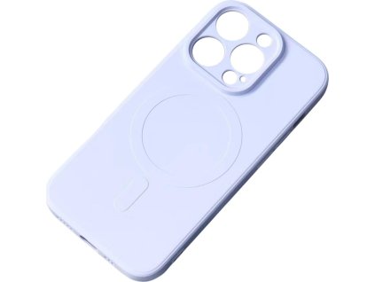 Silikonový kryt kompatibilní s MagSafe pro iPhone 15 Pro - modrý