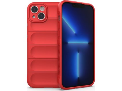 Pouzdro Magic Shield Case pro iPhone 14 Plus, flexibilní amor červené