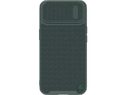 Nillkin Textured S Case iPhone 14 Plus, odolný kryt s krytom fotoaparátu, zelený