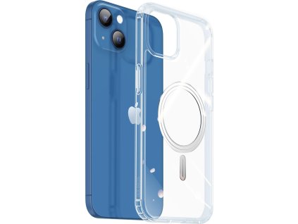 Magnetický kryt Dux Ducis Clin pro iPhone 14 Plus kompatibilní s MagSafe, průhledný