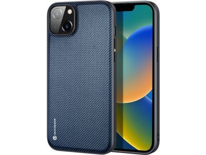 Kryt Dux Ducis Fino pouzdro iPhone 14 Plus modrý nylon