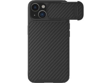 Pouzdro Nillkin Synthetic Fiber S Case pro iPhone 14 Plus s krytem fotoaparátu, černé