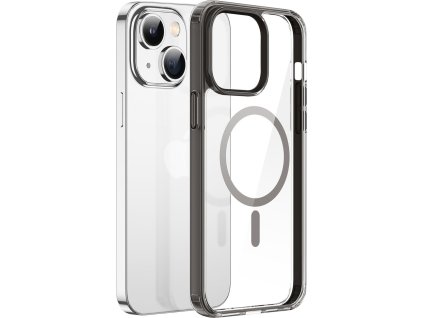 Pouzdro Dux Ducis Clin2 pro iPhone 14 Plus magnetické s MagSafe šedé
