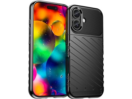 Kryt Thunder pro iPhone 17 - černý