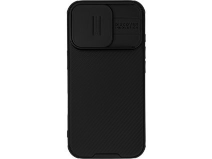 Puzdro Nillkin CamShield Pro pre iPhone 16 Pro s krytom fotoaparátu - čierne
