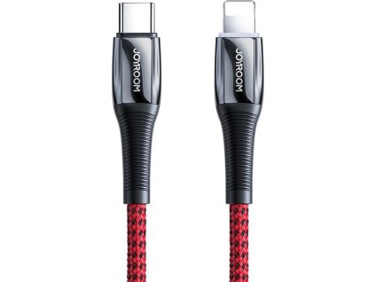 Kábel Joyroom S-1224K2 USB-C / Lightning PD 20W 2,4A 1,2m - červený