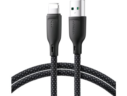 Kábel Joyroom Multi-Color Series S-A34 USB-A / Lightning 3A 1m - čierny