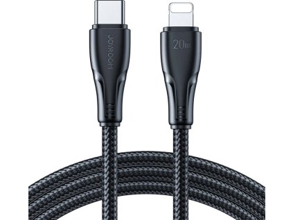 Kabel Joyroom Surpass Series A11 Lightning / USB-C 20W 0,25 m - černý
