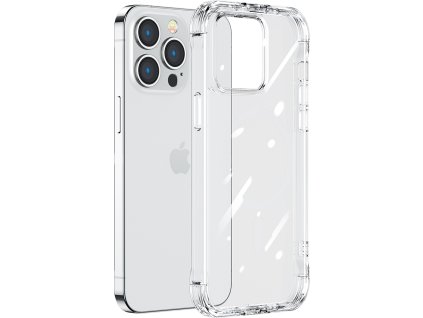 Pouzdro Joyroom Defender Series pro iPhone 14 Plus, obrněné, s háčkem a stojánkem, průhledné (JR-14H3)