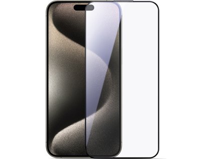 Tvrdené sklo Joyroom JR-MLG0278 2.5D HD odolné voči prachu s čiernym rámom pre iPhone 15 Plus/16 Plus