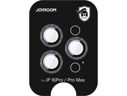Ochranné sklo Joyroom JR-MSF0303 pro iPhone 16 Pro/16 Pro Max s čočkami - černé