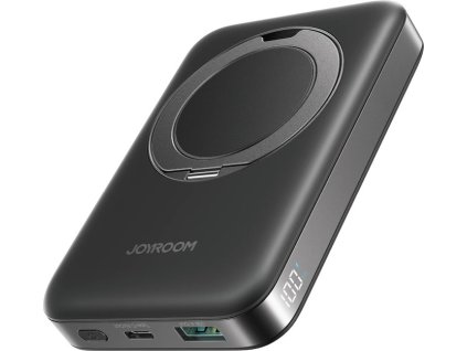 Joyroom JR-PBM12 Power Bank 10000mAh 22.5W MagSafe Compatible, 15W Wireless Charging, s Ring Base - Black