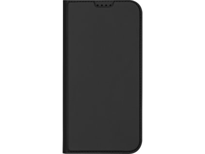 Pouzdro Dux Ducis Skin Pro pro iPhone 16 Plus s flipem a slotem pro karty - černé