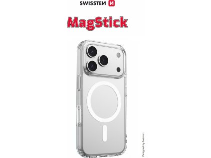 PUZDRO SWISSTEN CLEAR JELLY MagStick PRE APPLE IPHONE 17 PRO TRANSPARENTNÝ
