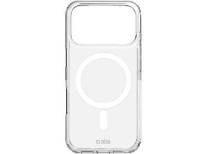 Puzdro SBS Extreme Mag s technológiou D3O pre iPhone 17 Pro – priehľadné