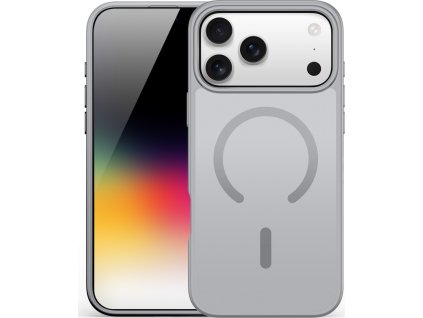 Puzdro Dux Ducis Yind pre iPhone 17 Pro kompatibilné s MagSafe – sivé