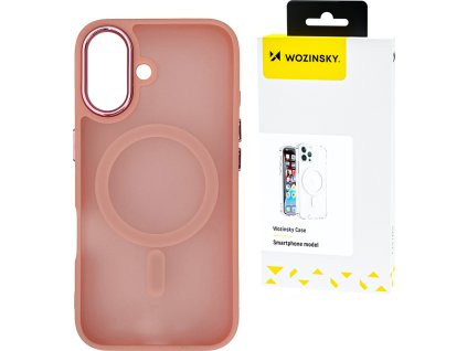 Puzdro Wozinsky Fashion Case MagSafe pre Samsung Galaxy S25 Ultra – ružové
