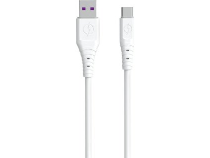 Kábel Dudao USB - USB Type-C 6A 1 m biely 480 Mbps (TGL3T)
