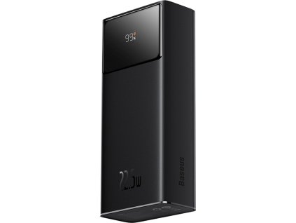 Powerbanka Baseus EnerFill FP41 30000mAh 22,5W s káblom Baseus Simple USB-A - USB-C 3A 30 cm - čierna