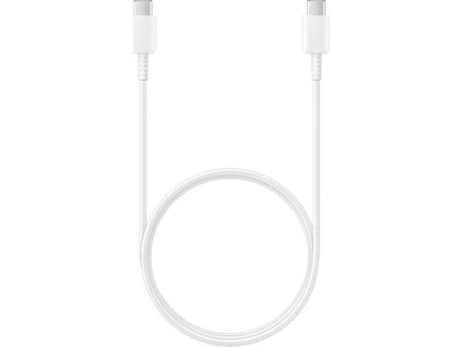 Kábel Samsung EP-DN975BWE USB-C - USB-C 5A 1m (voľne ložené - náhradné balenie) - biely