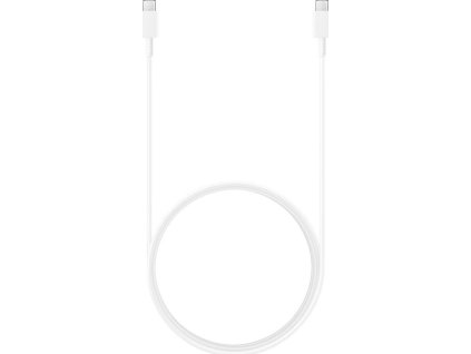 Prepojovací kábel Samsung USB-C - USB-C 3A 480 Mbps 1,8 m biely (EP-DX310JWEGEU)