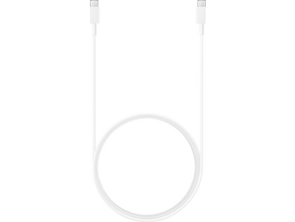 Prepojovací kábel Samsung USB-C - USB-C 3A 480 Mbps 1,8 m biely (EP-DX310JWEGEU)