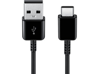Prepojovací kábel Samsung USB-A - USB Type-C 1,5 m čierny (EP-DG930IBEGWW)