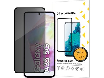 Tvrzené sklo Wozinsky Privacy Glass s filtrem Anti-spy pro Samsung Galaxy A35